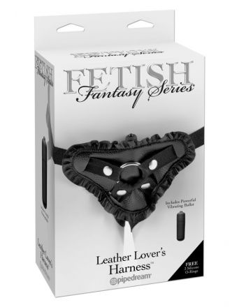 Трусики для страпона Leather Lover&#039;s Harness