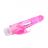 Вибратор Glitters Dual Teaser Pink с клиторальным стимулятором