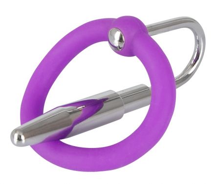 Уретральный стимулятор Penis Plug с силиконовым кольцом под головку