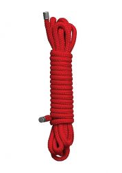 Веревка для бондажа Japanese Rope Red 10 метров