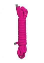 Веревка для бондажа Japanese Rope Pink 10 метров