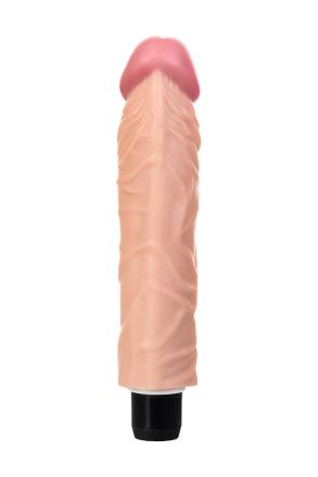 Вибратор реалистичный многоскоростной Штучки-дрючки 22,5 см
