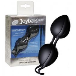 Черные вагинальные шарики Joy Division Joyballs Secret