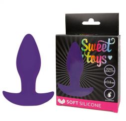 Фиолетовая анальная втулка Sweet Toys