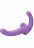Фиолетовый страпон Silicone Strapless Strapon